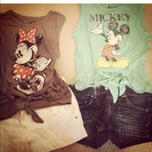 Mickey and Minnie Tops
